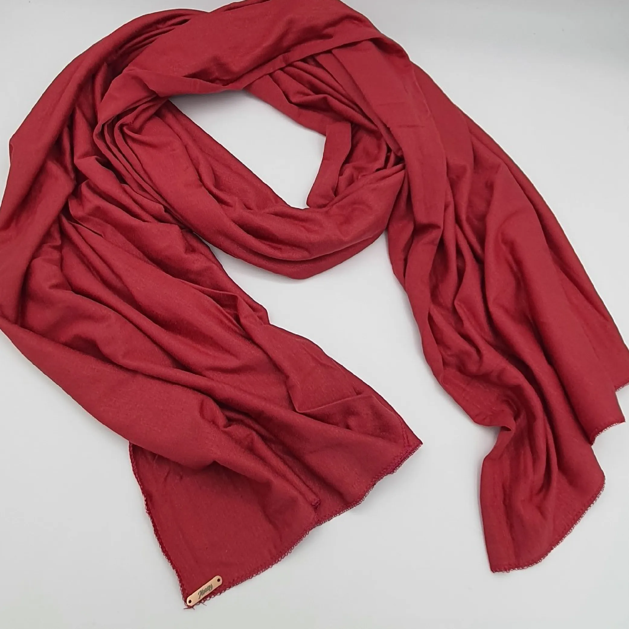 Cordovan Red Jersey Hijab