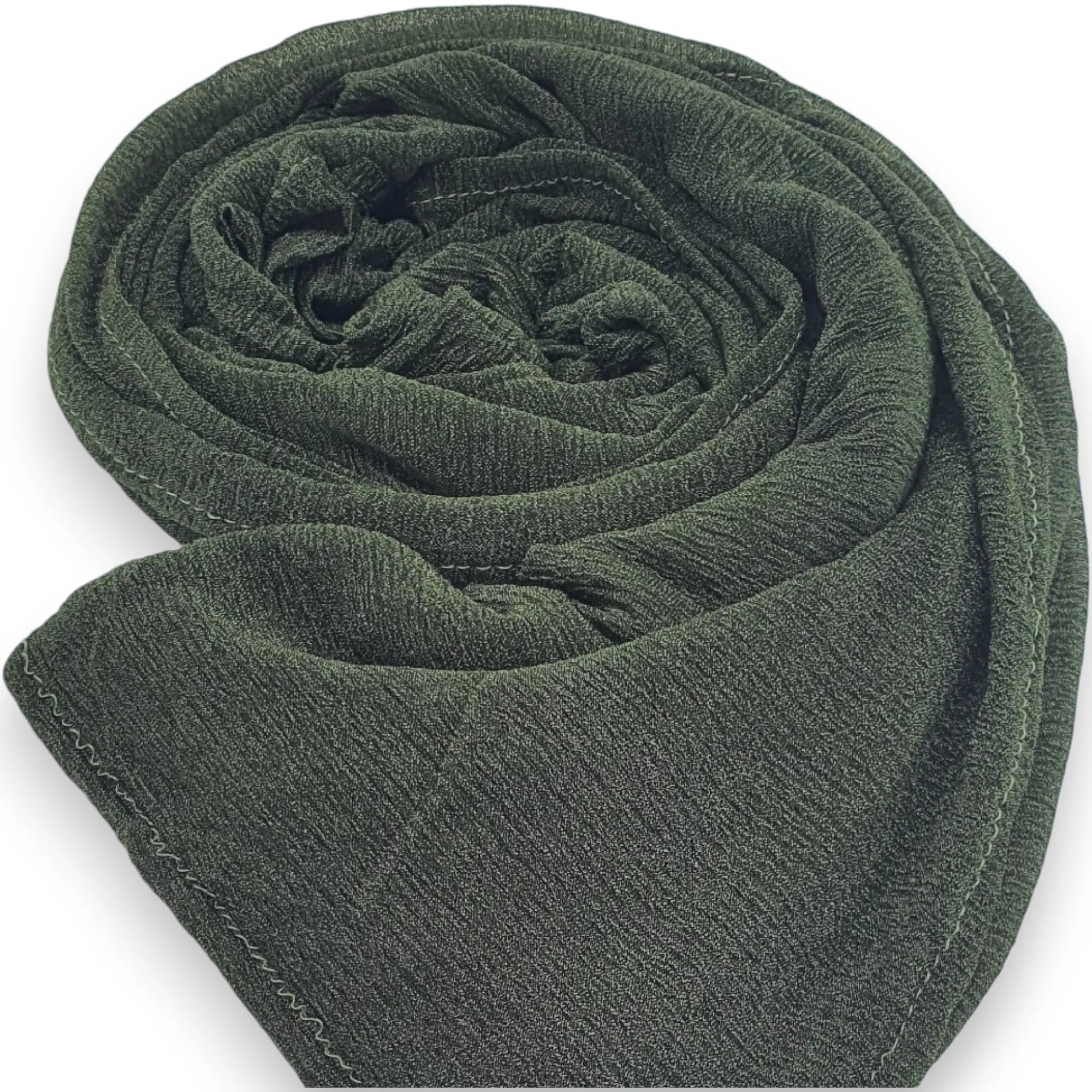 Abaqy Hijab Light Kashmir (Forest Green)02 Abaqy Hijab Light Kashmir Forest Green02