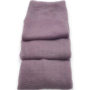 Abaqy Hijab Light Kashmir Shawl - Heather Purple