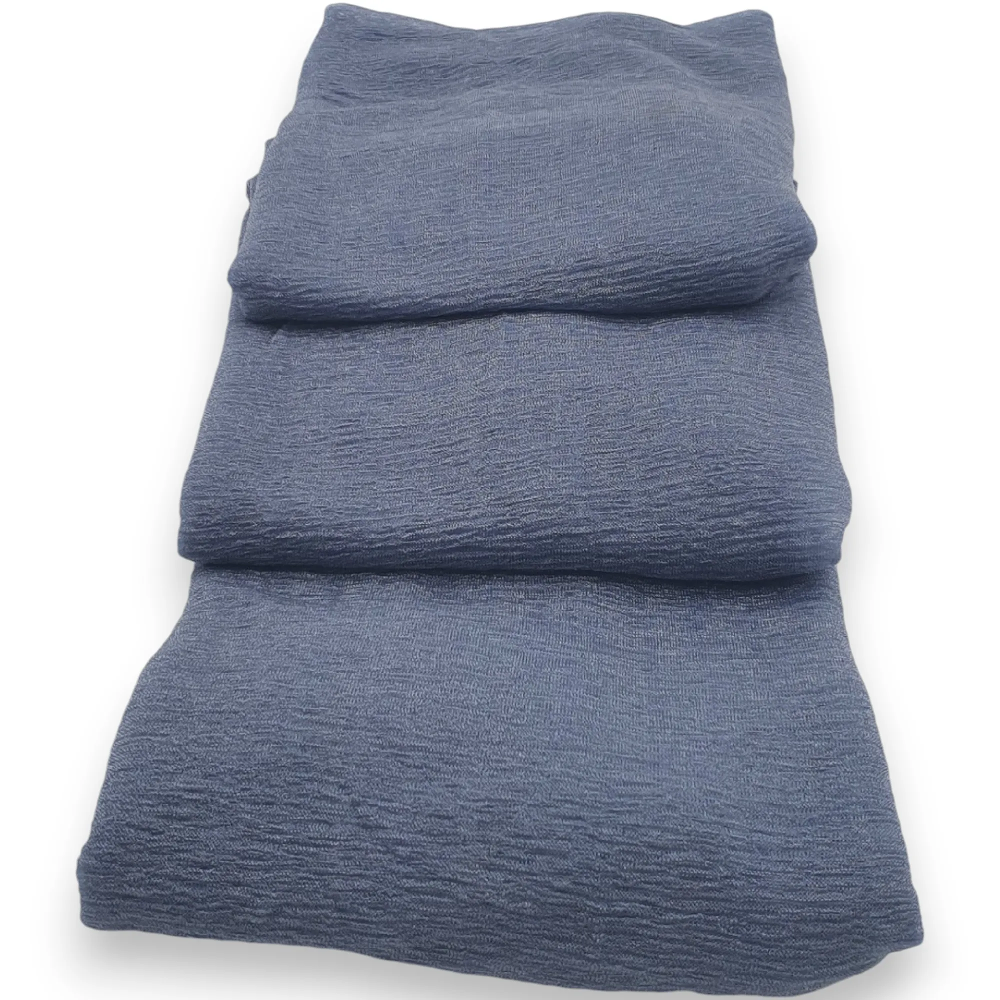Abaqy Hijab Light Kashmir (Steel Blue)03 Abaqy Hijab Light Kashmir Shawl-Steel Blue