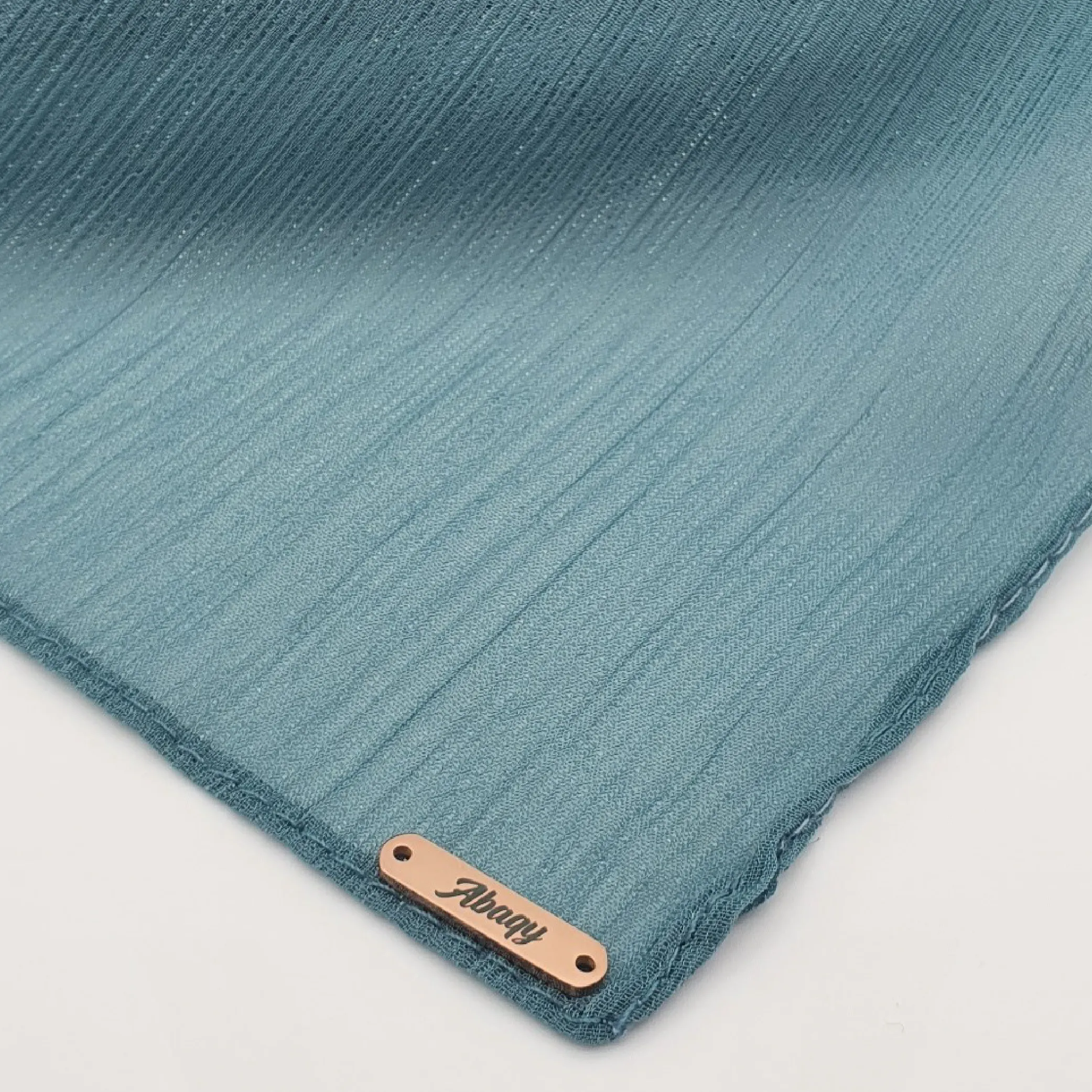 Abaqy Hijab Crinkle Chiffon (Winter Green)