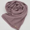 Crinkle Chiffon (Dusty Mauve)