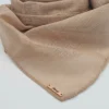 Abaqy Hijab Crinkle Chiffon (Hazelnut Beige)