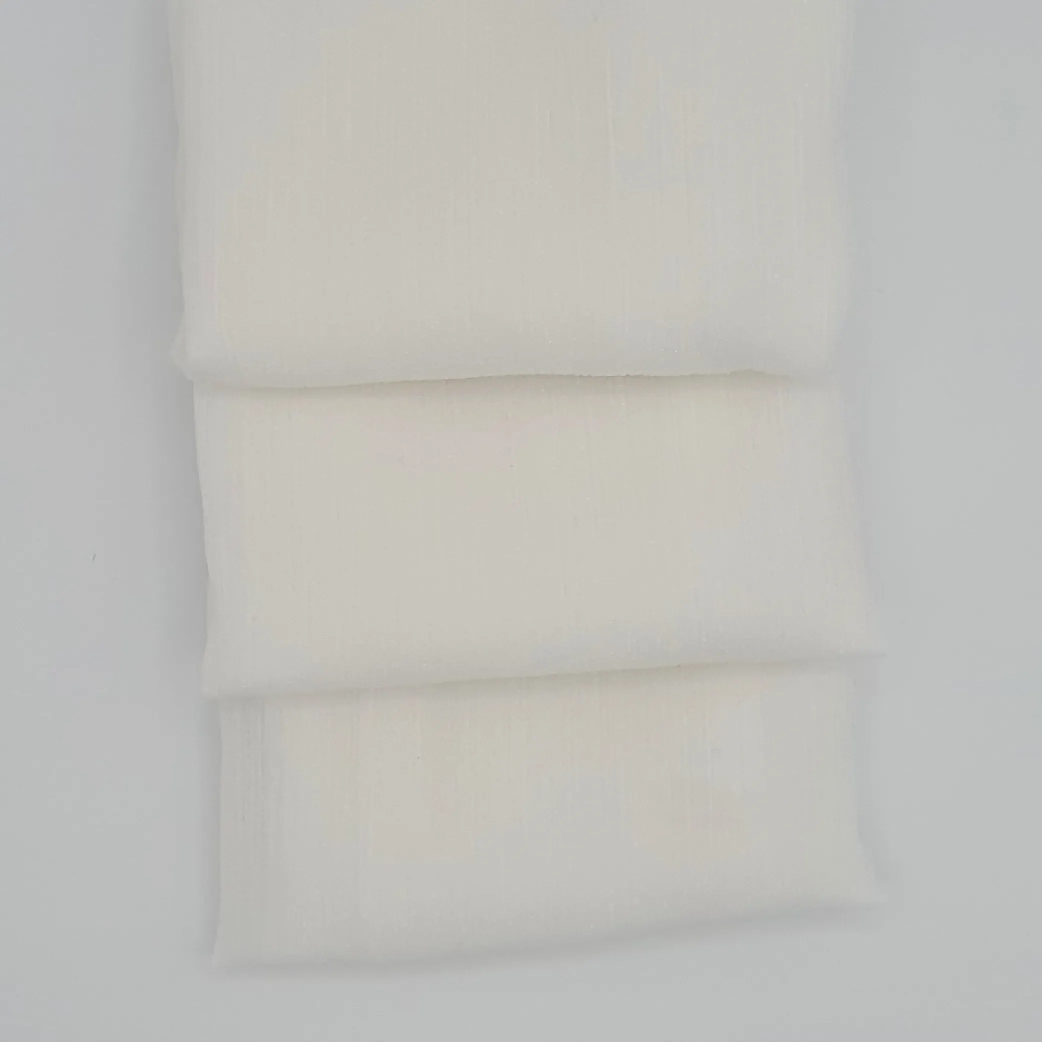 Crinckle Chiffon (Ivory) -5 Crinckle Chiffon Ivory 5