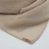 Abaqy Hijab Crinckle Chiffon -Oat Beige