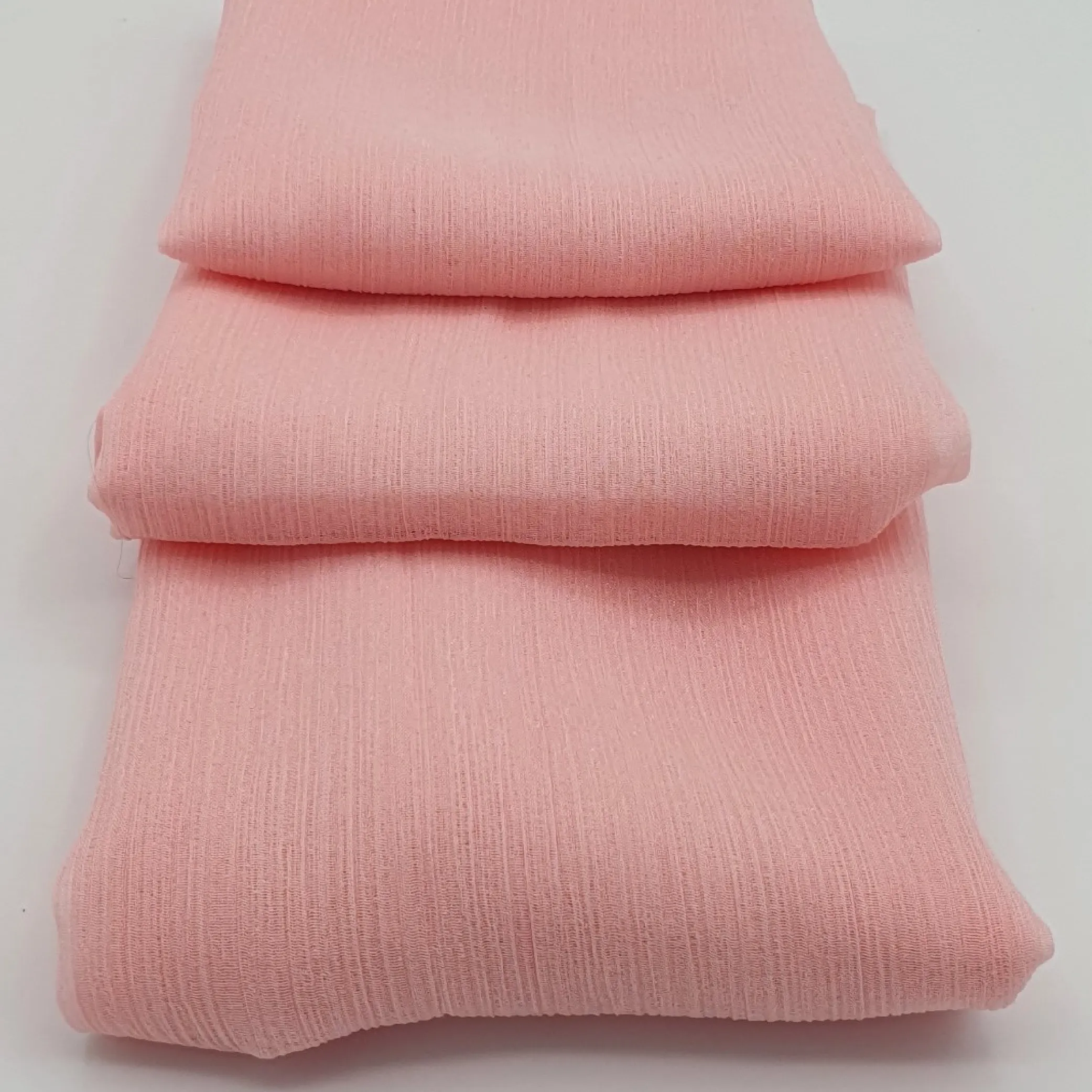 Crinkle Chiffon (Light Pink) - 6 Crinkle Chiffon Light Pink 6