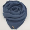 Abaqy Hijab Crinkle Chiffon (Midnight Blue)