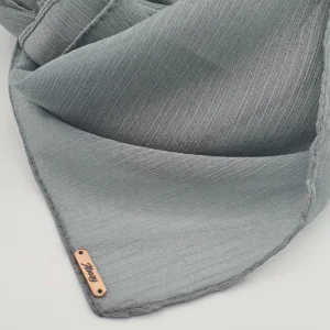 Abaqy Hijab Crinkle Chiffon (Sage Green)