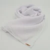 Abaqy Hijab - Crinkle Chiffon (White)