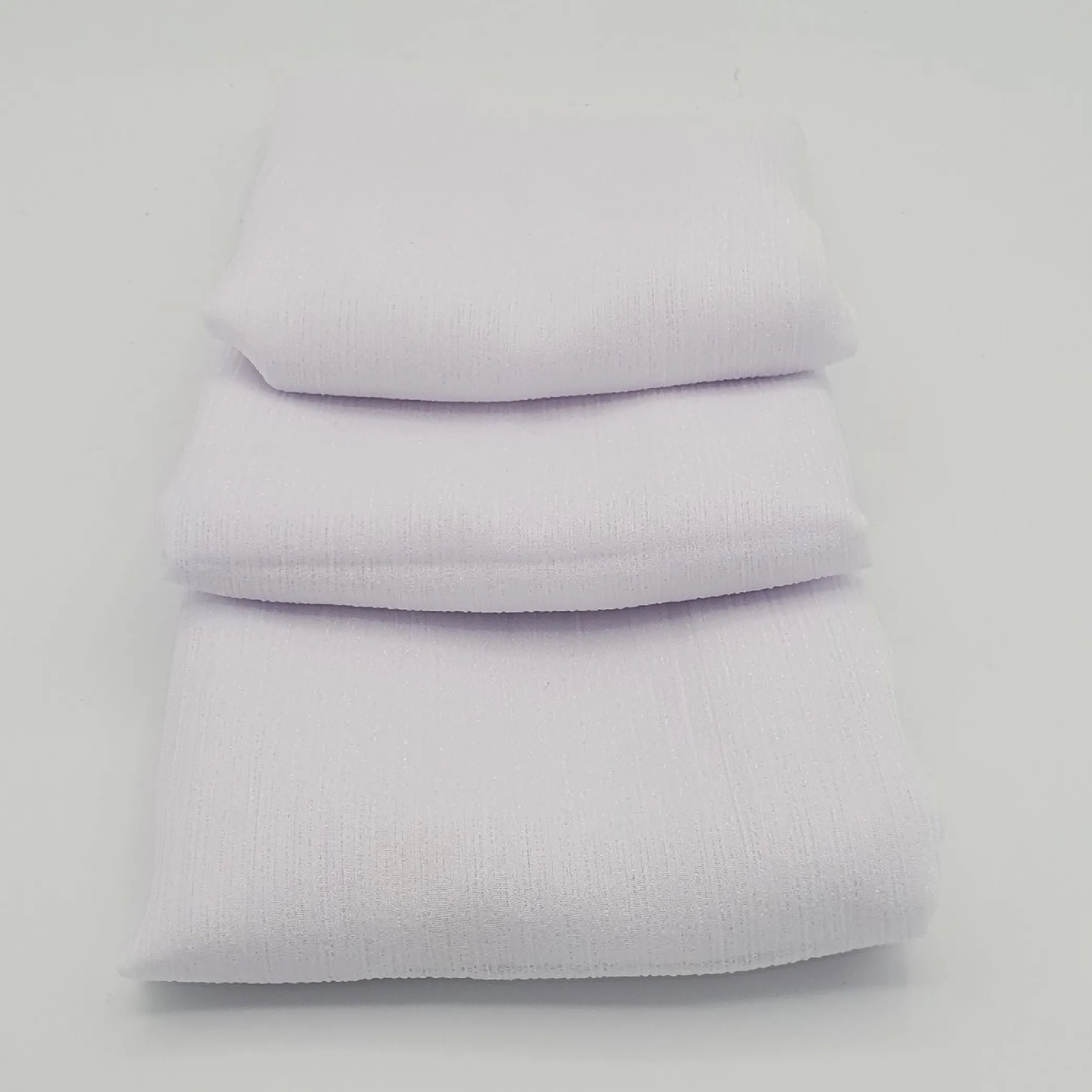 Abaqy Hijab - Crinkle Chiffon (White)