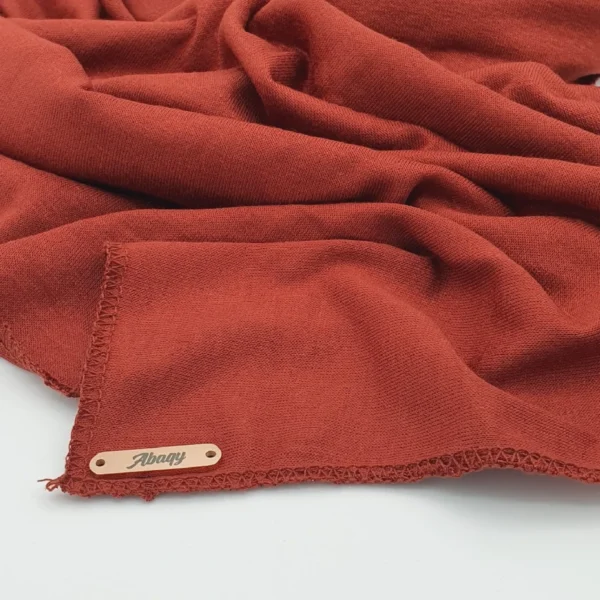 Abaqy Hijab Jersey - Red Ochre