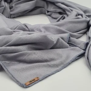 Abaqy Hijab Jersey - Silver Gray