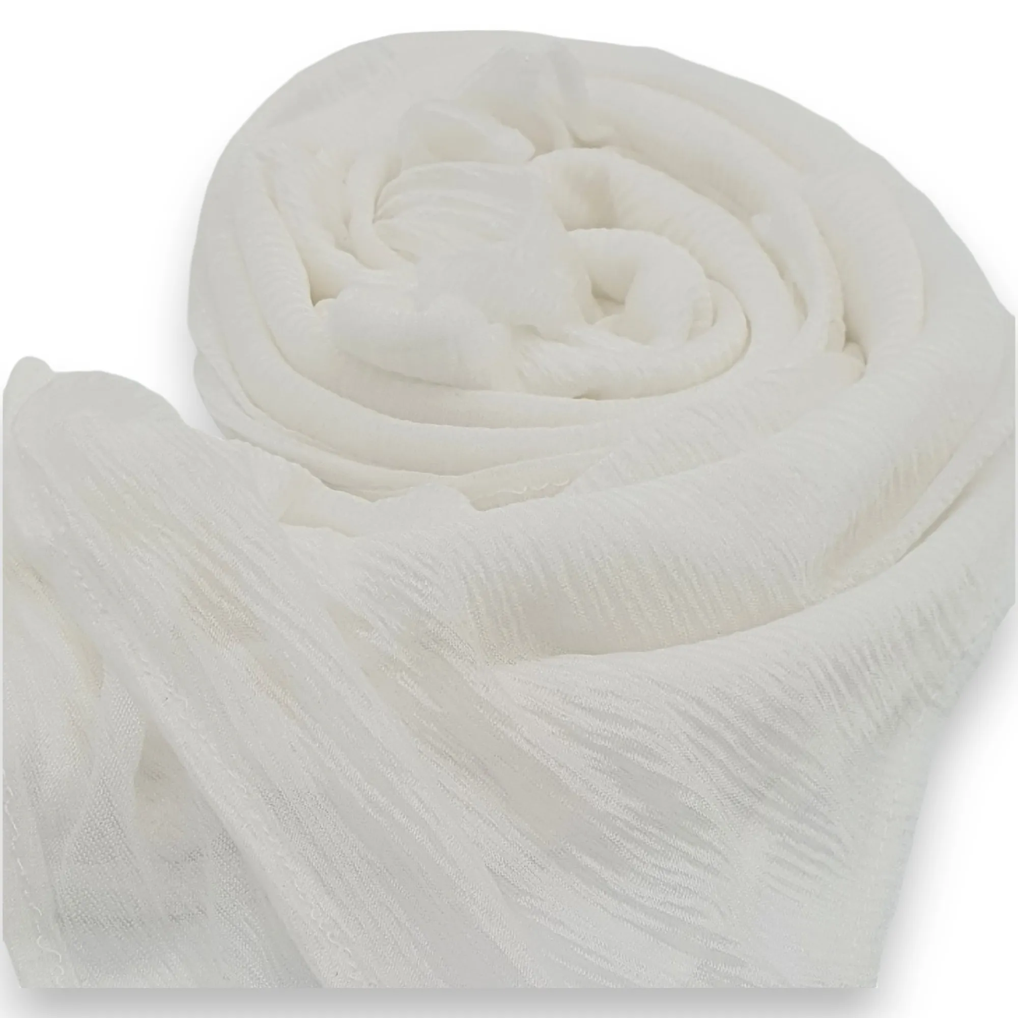 Abaqy Hijab Light Kashmir Shawl-Ivory