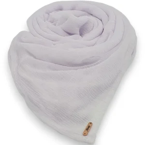 Abaqy Hijab Light Kashmir Shawl-White