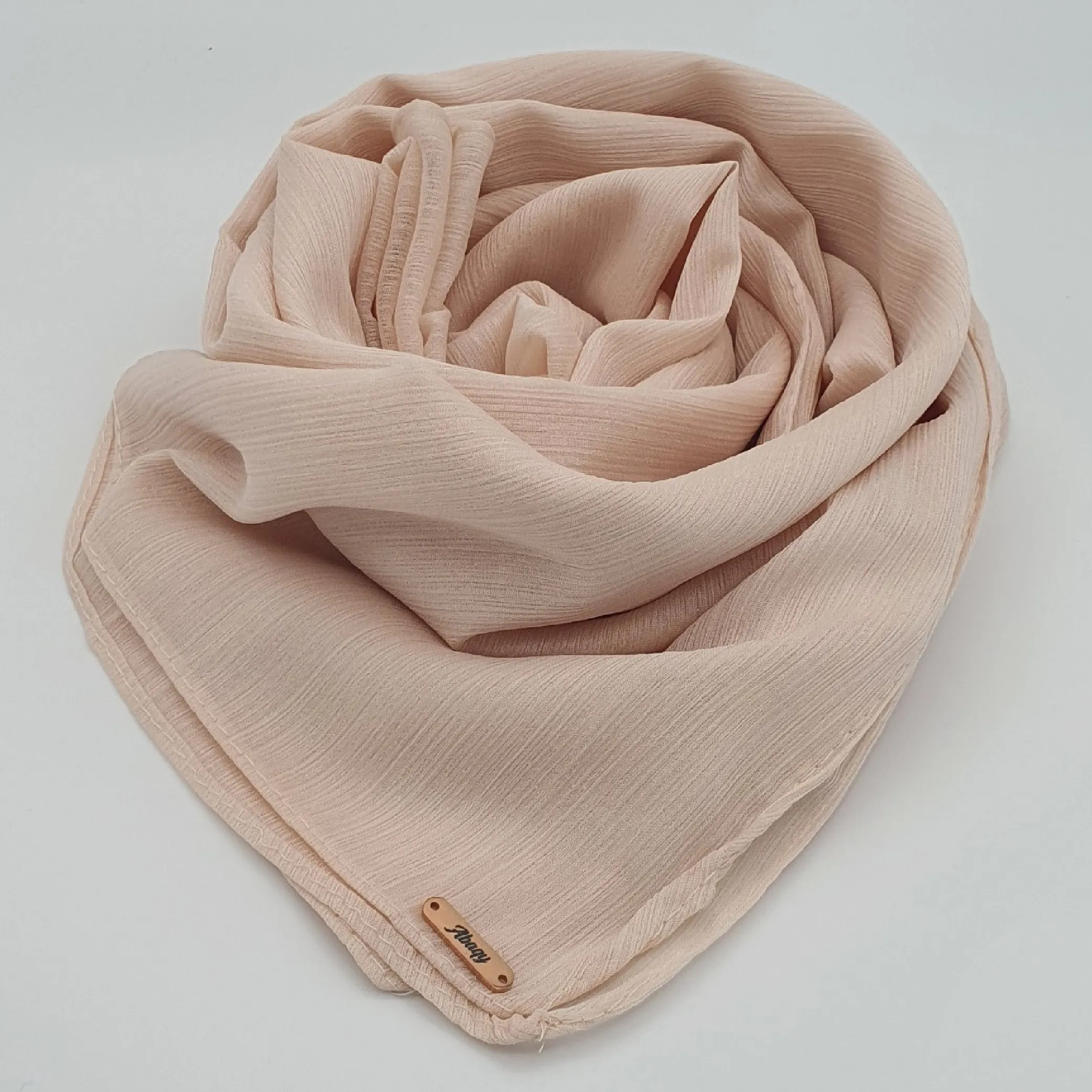 Abaqy Hijab Light Peach (dusty peach)