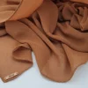 Abaqy Hijab Premium Chiffon Caramel Brown