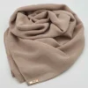 Abaqy Hijab Premium Chiffon Dark Nude