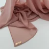 Abaqy Hijab Premium Chiffon - Dusty Rose