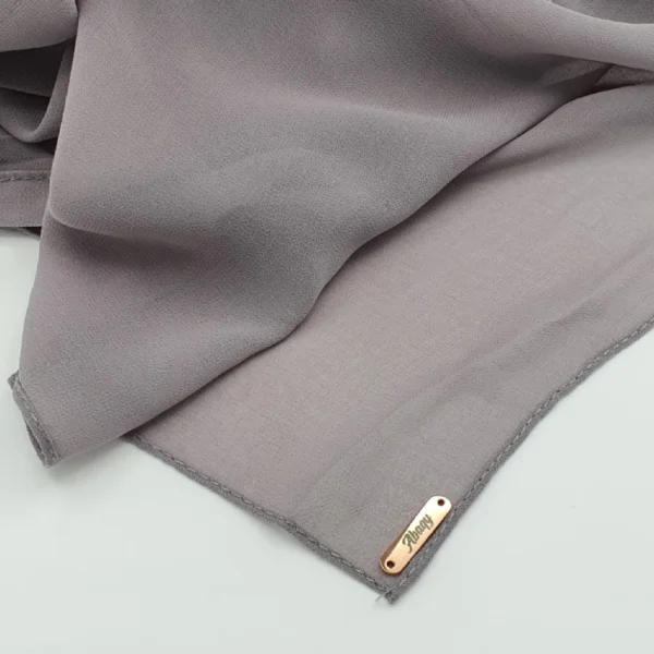 Abaqy Hijab Premium Chiffon - Gray