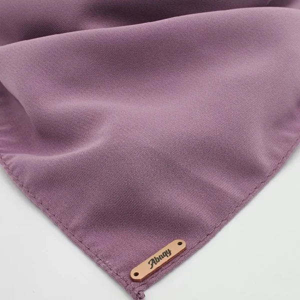 Abaqy Hijab Premium Chiffon Heather Purple