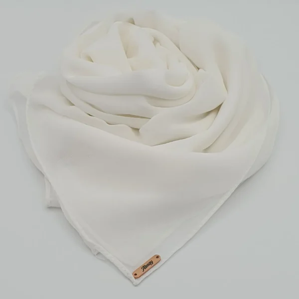 Abaqy Hijab Premium Chiffon - Ivory