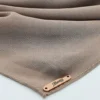 Abaqy Hijab Premium Chiffon Mocha