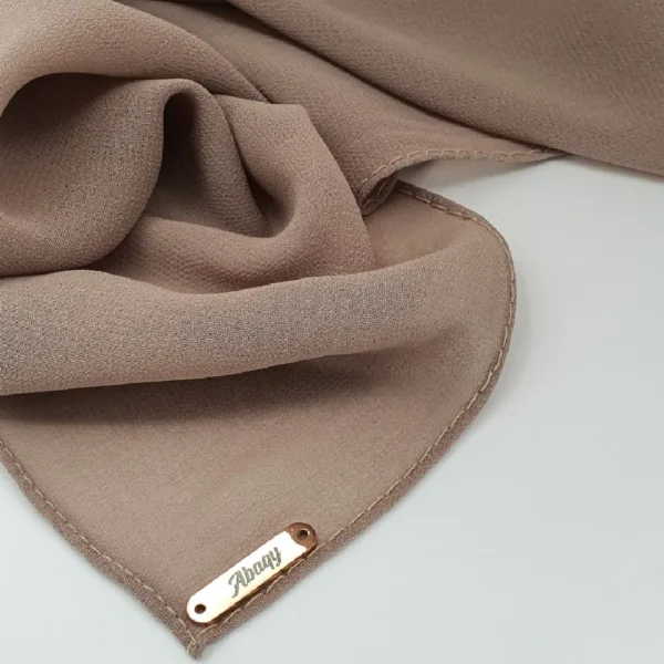 Abaqy Hijab Premium Chiffon Mocha