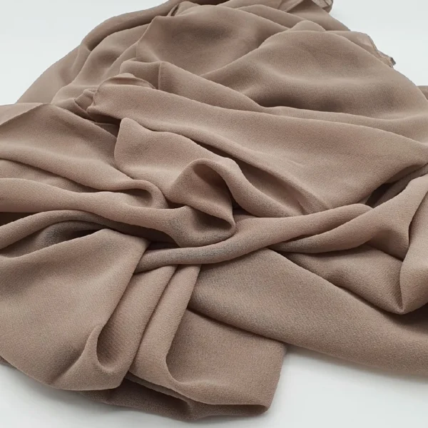 Abaqy Hijab Premium Chiffon Mocha