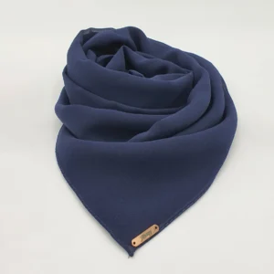 Abaqy Hijab Premium Chiffon - Navy Blue