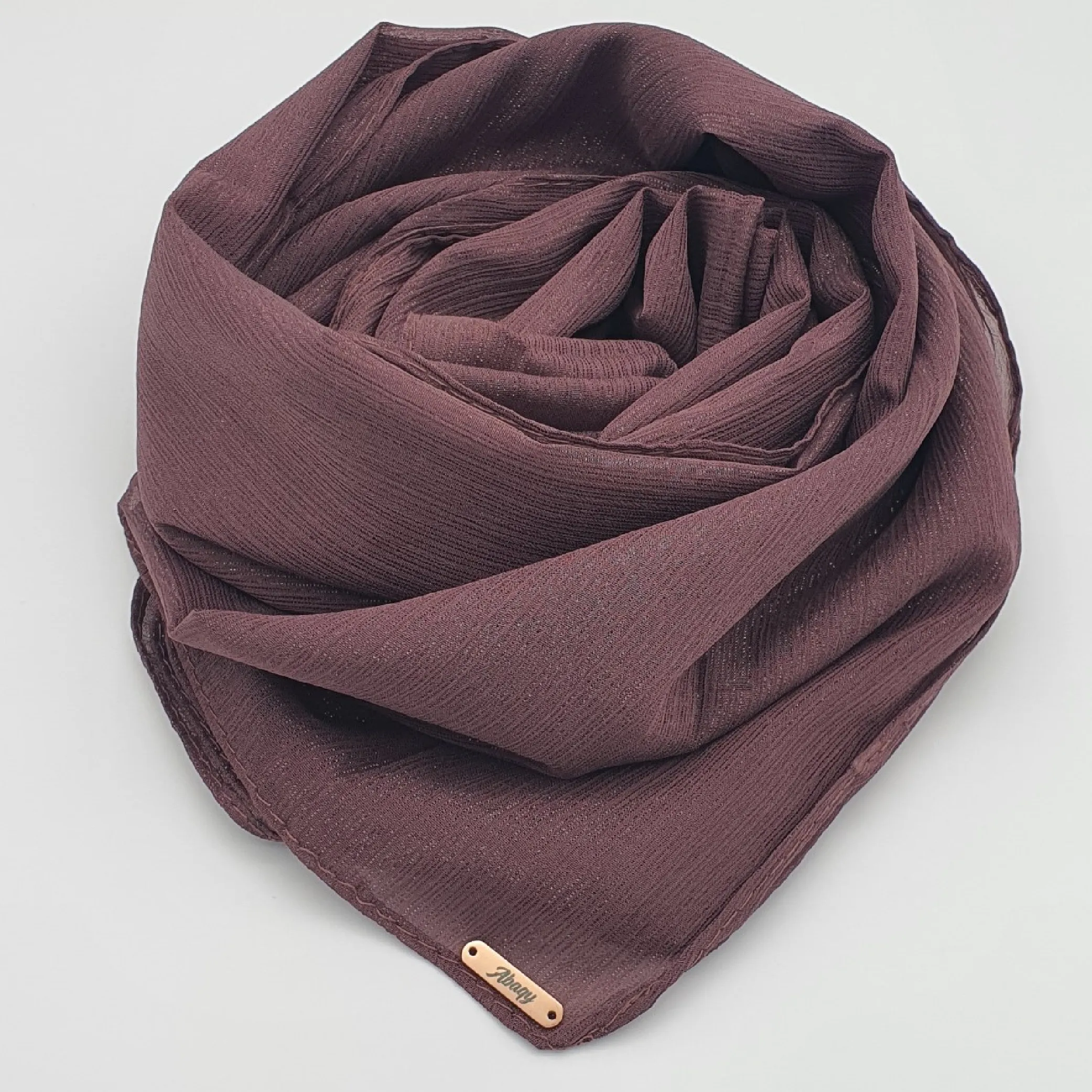 Crinckled Chiffon - Grape Crinkled Chiffon - Grape