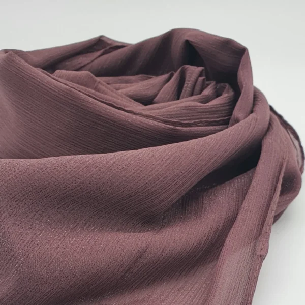 Crinkled Chiffon - Grape