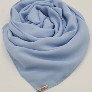 Abaqy Hijab Georgette - Baby Blue