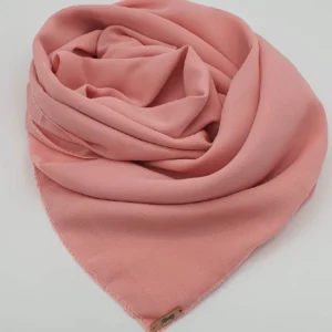 Abaqy Hijab Georgette - Blush Pink