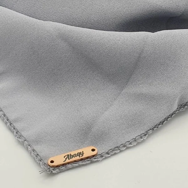 Abaqy Hijab Georgette - Cloud Gray