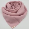 Abaqy Hijab Georgette - Crepe Pink