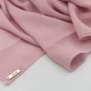 Abaqy Hijab Georgette - Crepe Pink