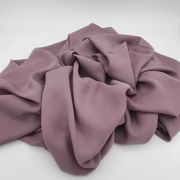 Abaqy Hijab Georgette - Dusty Mauve