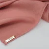 Abaqy Hijab Georgette - Salmon Pink