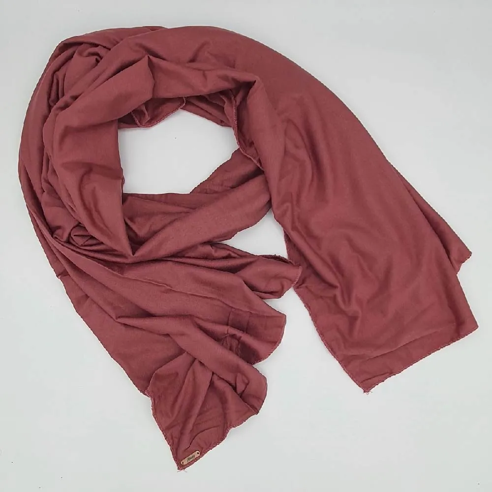 Blush Pink Jersey Hijab
