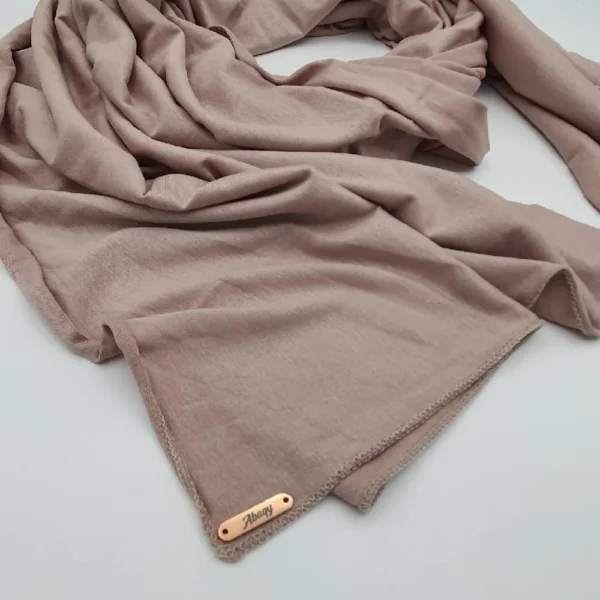 Abaqy Hijab Jersey - Nude Brown