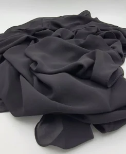 Premium Black Chiffon Hijab by Abaqy Hijb Store in USA