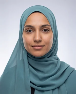 Premium Blue-Spruce Chiffon Hijab by Abaqy Hijab Store in USA