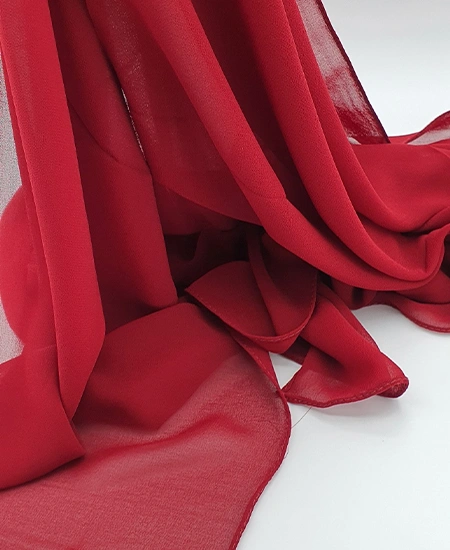 Premium Chiffon Maroon Red Hijab Shawl in USA
