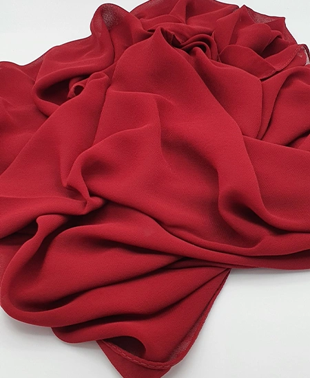 Premium Chiffon Maroon Red Hijab Shawl in USA