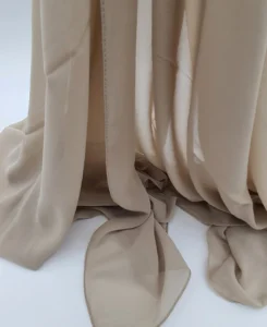 Premium Chiffon Nude Beige Hijab Shawl in USA