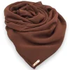 Premium Chiffon Shawl Umber Brown