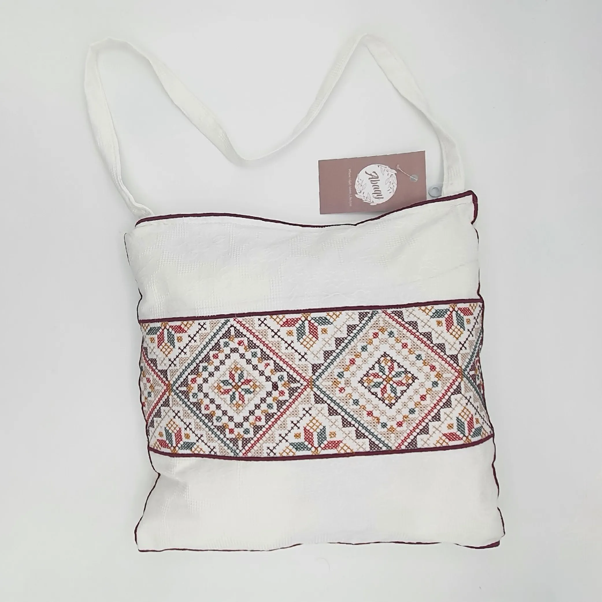 Premium Embroidered Pray Set - Ivory