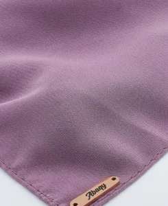 Premium Heather Purple Chiffon Hijab by abaqy Hijab in USA