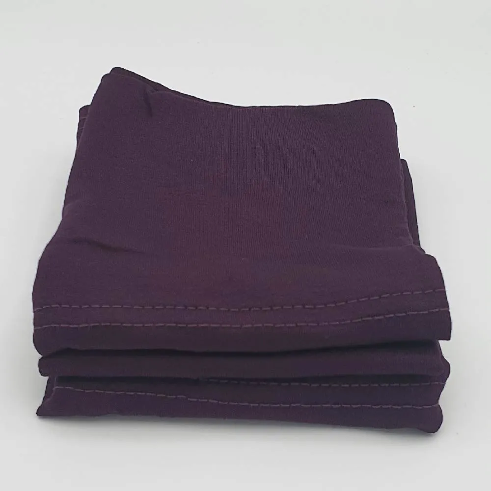 Undercap - Eggplant Purple-02 Abaqy Hijab Jersey Undercap - Eggplant Purple
