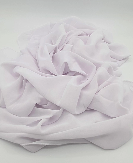 Introducing our White Crepe Chiffon Hijab, crafted from smooth, soft, and non-transparent fabric. This lightweight hijab offers an elegant drape for a sophisticated look, perfect for those who value both comfort and style.